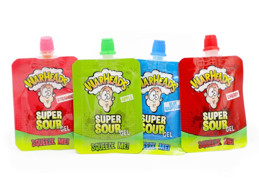 Warheads Super Sour Squeeze Me Gel 20g