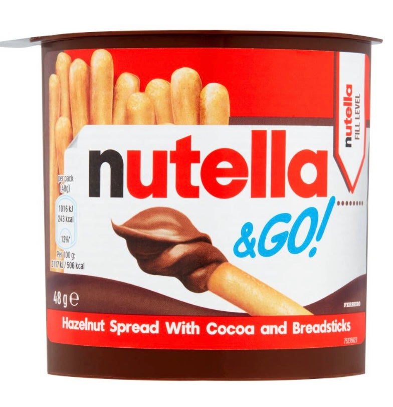 Nutella & go Hazelnut Spread & Breadsticks 48G