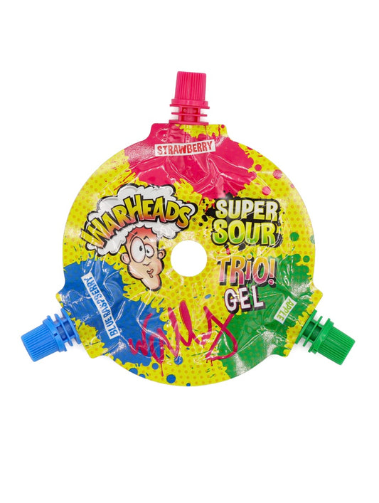 Warheads Super Sour Trio Gel Wheel 51g