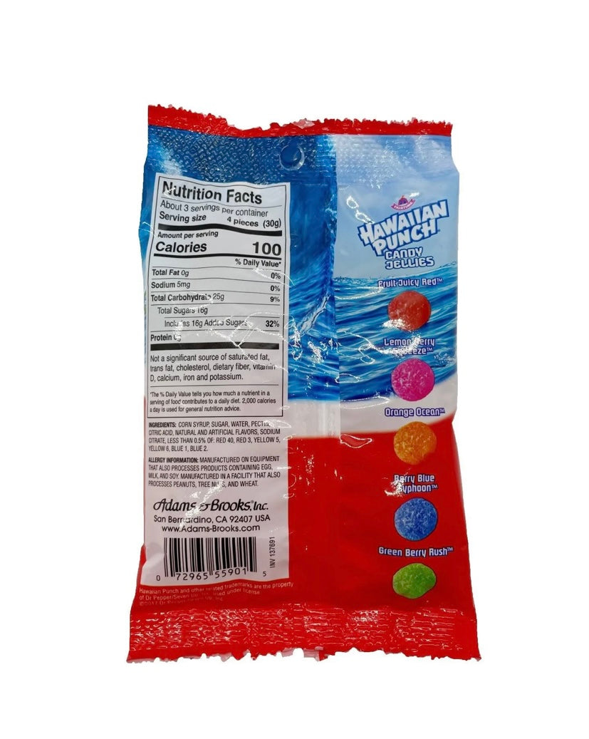 Hawaiian Punch Candy Jellies 99g