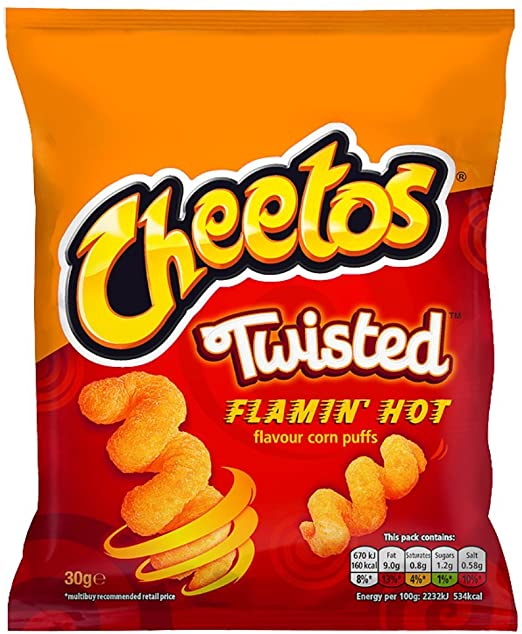 Cheetos Twisted Flamin Hot