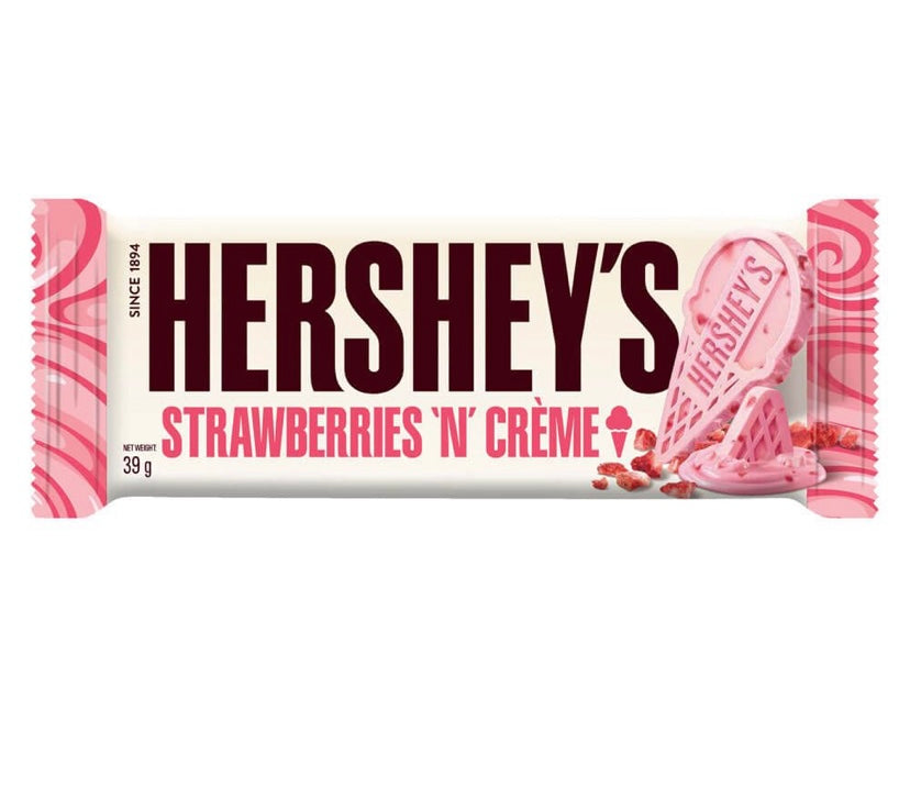 Hershey’s Strawberries ‘N’ Creme Bar 39g