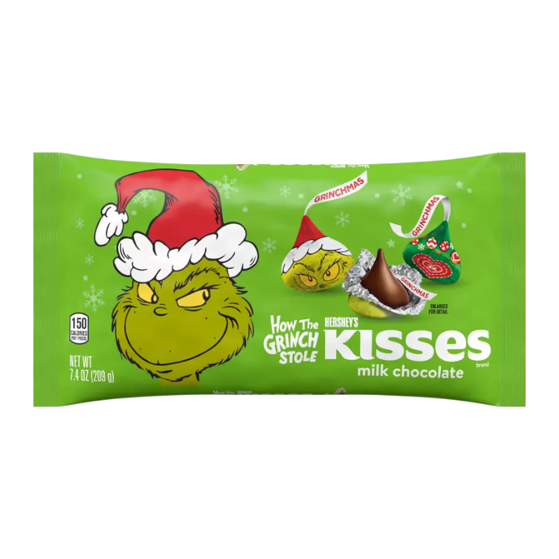 Hershey's Milk Chocolate Grinch Kisses